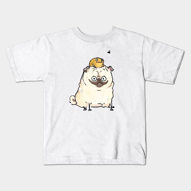 Bug Off Kids T-Shirt by Inkpug